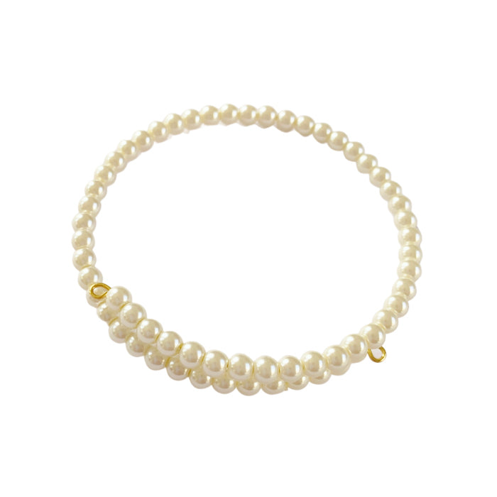 NEFELI PEARL BRACELET 4mm SWAROVSKI CRYSTAL