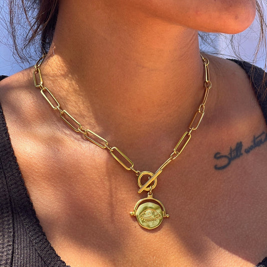 PHOEBE EYE NECKLACE