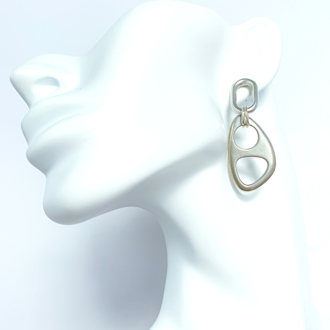 THALIA EARRINGS MULTI 999 SILVER PLATED