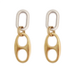 CALLIOPE 999 SILVER AND 24K GOLD PLATED EARRINGS