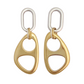 THALIA EARRINGS IN 999 SILVER AND 24K GOLD PLATED